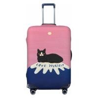 ราคา ผ้าคลุมกระเป๋าเดินทาง ป้องกันรอยขีดข่วน ลายแมวน่ารัก ขนาด Cat Luggage Cover 18 20 22 24 26 28 30 32 นิ้ว (21779652561)