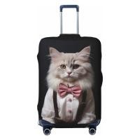 ราคา ผ้าคลุมกระเป๋าเดินทาง ป้องกันรอยขีดข่วน ลายแมวน่ารัก ขนาด Luggage Cover Cat 18 20 22 24 26 28 30 32 นิ้ว (21746541597)