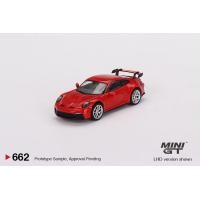 ราคา MINI GT No 662 Porsche 911 992 GT3 Guards Red MGT00662 (21397148185)