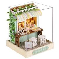 ราคา CUTEBEE บ้านตุ๊กตา diy โมเดลบ้าน โมเดลบ้านจิ๋ว พร้อมฝาครอบกันฝุ่น ลูกบ้านของเล่น เกมสมอง บ้าน diy ของจิ๋ว (22058039167)
