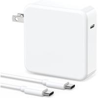 ราคา เครื่องชาร์จ MacBook Pro 96W USB C แล็ปท็อปอะแดปเตอร์ชาร์จไฟสำหรับ MacBook Pro 16 15 14 13นิ้ว2021 2020 2019 2018 2017 MacBook Air 2016 IPad Pro Type C สายพาวเวอร์ซัพพลาย6 6ft USB C ไปยังสาย USB C (19