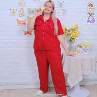 ราคา ชุดเซตเสื้อแขนสั้น กางเกงขาสั้น กางเกงขายาว ชุดเซตสาวอวบ ชุดเข้าเซ้ทขาสั้น ชุดเซ็ตสาวอวบ ชุดเซ็ตแฟชั่น ซ371 ซ372 (22192970443)