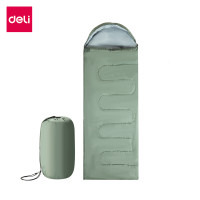 ราคา Deli ถุงนอน ถุงนอนพร้อมฮู้ด ถุงนอนตั้งแคมป์ ถุงนอนปิคนิคมีสายหิ้ว พับเก็บได้ พกพาสะดวก น้ำหนักเบา ผ้าหนา กันน้ำ ใช้สำหรับเดินทาง Sleeping Bag (20872386120)