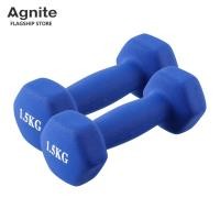 ราคา Agnite ดัมเบลออกกำลังกาย 1Kg 1 5Kg 2Kg ดัมเบลยาง ดัมเบล ดัมเบลสร้างกล้ามเนื้อ ดัมเบลฟิตเนส เสริมสร้างกล้ามเนื้อ ขนาดกระทัดรัด Dumbbell (22780766950)