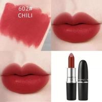 ราคา JJ8989 ลิปสติก M A C Matte Powder Kiss Lipstick 602 707 646 ลิป เนื้อแมท ขนาด 3g (21501476430)