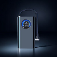 ราคา ขายร้อน ชาร์จไฟได้ จอLED เครื่องปั๊มลมไฟฟ้า ที่สูบลมรถยนต์ เติมลมรถยนต์ ปั๊มลมไฟฟ้าติดรถยนต์ ปั้มลม แบบพกพา ปั๊มลมรถยนต์ miniแบบพกพา ปั๊มลมอย่างรวดเร็ว จอแสดงผลแรงดันลมยาง ชาร์จและหยุดอัตโนมัติ (22695