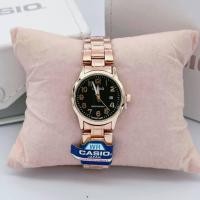 ราคา New ใหม่ล่าสุด นาฬิกาข้อมือผู้หญิงแฟชั่น casio สีใหม่ชมพูน่ารัก กันน้ำได้ มีวันที่ ผู้หญิงส่วนใหญ่ตามหารุ่นนี้ ฟรี ถ่านสำลอง พร้อมส่งในไทย (21257262791)