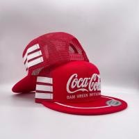 ราคา หมวกตาข่าย หมวกวินเทจ COKE น้ำโค้ก Snapback หมวกHIPHOP หมวกแฟชั่น หมวกเต็มใบ Cap (4269734166)