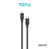 ราคา TOTU รุ่น CB 6 PD สายชาร์จเร็ว 3A SILICONE DATA CABLE ความยาว 1 เมตร สายชาร์จไว (21286412122)