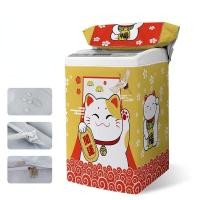 ราคา ผ้าคลุมเครื่องซักผ้า ภาพการ์ตูน กันน้ำกันแดด 6 8 15kg (22588840112)