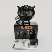 ราคา 100wไฟโปรเจคเตอร์ ไฟหน้ารถยนต์ LED ไฟท้าย DC10 80V ไฟสปอร์ตไลท์มอเตอร์ไซค์ สว่างมาก 2 สเต็ป เเสงสีขาว แสงสีส้ม 12V 24V LED Spotlight ไฟติดรถมอเตอร์ไซค์ ไฟติดรถ เลนส์คู่ สว่างกว่าสองเท่า ไฟตัดหมอกมอเตอ