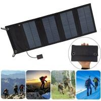 ราคา ขาย Outdoor Solar Power Bankเครื่องชาร์จพลังงานแสงอาทิตย์แบบพับเก็บได้พร้อมไฟฉายLEDกันน้ำสำหรับแท็บเล็ตมาร์ทโฟน แผงเซลล์แสงอาทิตย์แบบพกพาเครื่องชาร์จ (22605593463)