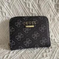ราคา Guess กระเป๋าสตางค์ ใบสั้น มีซิป สําหรับผู้หญิง (20379437701)