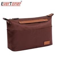 ราคา EverToner Satin Organizer Insert Bag for Celine Belt Micro Mini Liner with Handle Handbag Tote Shaper (21154789288)