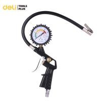 ราคา Deli ที่วัดลมยาง เกจเติมลมยาง เครื่องมือวัดลมยาง 220ปอนด์ หน้าปัดกลม พร้อมเกจวัด เติมลม มอเตอร์ไซต์ จักรยาน รถยนต์ Tire Gauge (20470059630)