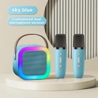 ราคา ลำโพงบลูทูธK12 Blutooth Speaker ลำโพงร้องคาราโอเกะ USB TF AUX ลำโพงบลูทูธแบบพกพา ลำโพงบลูทูธโทรโข่ง ไมโครโฟนคู่ ลำโพงร้องคาราโอเกะ มีแสงไฟสีรุ้งสวย (21576709274)