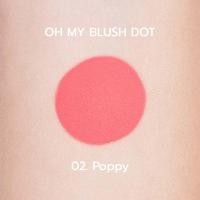 ราคา OH MY BLUSH DOT บลัชหัวโต ohmyblushdot 10 Colors 3g (22725999138)