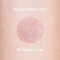ราคา OH MY BLUSH DOT บลัชหัวโต ohmyblushdot 10 Colors 3g (22725999145)