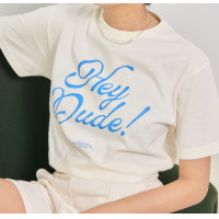 ราคา Dude and Co Hey Dude Tee เสื้อยืด Oversize (18474470428)