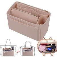 ราคา กระเป๋าแบ่งช่อง Smartconn ตัวจัดระเบียบกระเป๋าสักหลาดเฟ็ลทกระเป๋าแบ่งช่องแทรกสำหรับ Totebag กระเป๋าถือเครื่องกระชับสัดส่วน3ขนาด (20111767717)