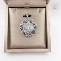 ราคา จี้เพชรออกงาน จี้เพชรออกงานทรงกลมเน้นดีไซน์สวยสำหรับออกงาน (22245407053)