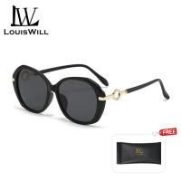 ราคา LouisWill แว่นกันแดดของผู้หญิงแว่นกันแดดกรอบใหญ่เพชรชุดแว่นกันแดดป้องกันรังสียูวีวินเทจ O Versize แว่นกันแดดหญิงแว่นตาอาทิตย์แว่นตาแว่นกันแดดสำหรับกลางแจ้งเดินทางขับรถ (22202972100)