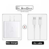 ราคา Kinkong ชุดชาร์จเร็ว PD45W samsung สายชาร์จเร็ว หัวชาร์จ สายชาติเร็ว type c to type c Super Fast Charger ชาร์จซัมซุง สำหรับ Samsung S20 Note10 20S21S21 A90 80 S10 S9 S8 (22825451653)