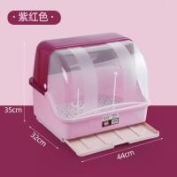 ราคา ชั้นวางถ้วยชั้นวางแก้วน้ำแบบระบายน้ำได้ชั้นวางแก้วน้ำแบบแก้วสำหรับใช้ในบ้านกล่องเก็บอุปกรณ์บนโต๊ะอาหารถาดกันฝุ่นชั้นวางของมีฝาปิด (20273199310)