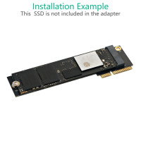 ราคา Qiug Mall M 2 NGFF NVME SSD to Mini PCIe Converter Card Mini PCI E to M 2 M Key Adapter Msata to M 2 B M Key Adapter Easy to Use (21718225237)