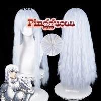 ราคา Anime BERSERK กริฟฟิธวิกผมคอสเพลย์ยาว72ซม น้ำแข็งสีฟ้าอ่อนวิกผมลอนวิกผมปลอมทนความร้อนได้ (22100524287)