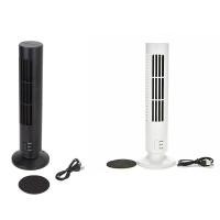 ราคา CEUO USB Rechargeable Tower Fan Cooling Portable Fan Standing Bellyless Fan Air Conditioner Bedroom Kitchen Office (22578509138)