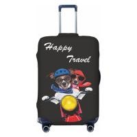 ราคา ผ้าคลุมกระเป๋าเดินทาง ป้องกันรอยขีดข่วน ลายแมวน่ารัก ขนาด Luggage Cover Cat 18 20 22 24 26 28 30 32 นิ้ว (21746541607)