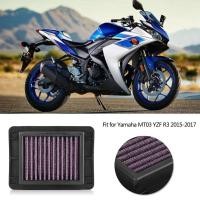 ราคา เครื่องกรองอากาศไหลสูงสำหรับ Yamaha MT03 YZF R3 2015 2017 (21343957746)