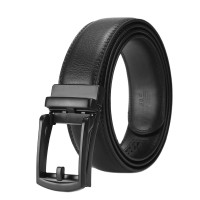 ราคา เข็มขัดหนังแท้ เข็มขัดผู้ชาย Fashion Leather Automatic Buckle Men Belt Belt with Zinc Alloy Buckle for Men เข็มขัด (8140889608)