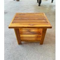 ราคา โต๊ะข้างเตียง โต๊ะหัวเตียง โต๊ะทีวี ไม้สักงานดิบ งานทาสี (21223930510)