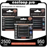 ราคา Panasonic eneloop pro ถ่านชาร์จ AAA 950 mAh AA2550mAh AA2500mAh Rechargeable Battery 1 แพ็ค 4 ก้อน Panasonic eneloop pro (21204024275)