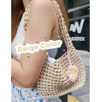 ราคา พร้อมส่ง กระเป๋าเชือกถัก เชือกฟอก งานน่ารัก กระเป๋า Handmade (19485374807)
