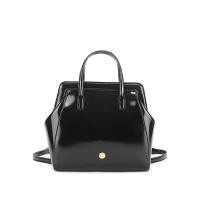 ราคา กระเป๋าถือคลิปหนีบแบบพกพากระเป๋าเป้สตรีหนัง PU สีดำ Lumina กระเป๋านักเรียนกระเป๋าเดินทาง (22445741016)