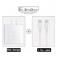 ราคา Kinkong ชุดชาร์จเร็ว PD45W samsung สายชาร์จเร็ว หัวชาร์จ สายชาติเร็ว type c to type c Super Fast Charger ชาร์จซัมซุง สำหรับ Samsung S20 Note10 20S21S21 A90 80 S10 S9 S8 (22825451652)