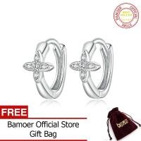 ราคา BAMOER ต่างหูกระดุมเงินรูปดาว8สไตล์ต่างหูมงกุฎดอกไม้เงินแท้925ของขวัญสำหรับเด็กผู้หญิงเครื่องประดับแฟชั่น SCE1037 (7387916968)