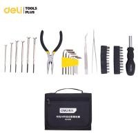 ราคา Deli เครื่องมือช่าง ชุดเครื่องมือช่าง ชุดเครื่องมือช่างอเนกประสงค์ 38 ชิ้น ขนาดเล็ก ใส่กระเป๋า พกพาง่าย Household Tool set (20631779484)