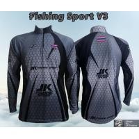 ราคา JK FISHING SPORT V3 เสื้อตกปลามอไซร้จักรยานแขนยาว JK Thailand กันยูวี80 แห้งเร็ว ผู้ชาย ผู้หญิง สำหรับกีฬากิจกรรมกลางแจ้ง (21524447575)