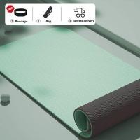 ราคา TPE เสื่อโยคะ หนาพิเศษ นุ่มกันน้ำ กันลื่น เสื่อกีฬา เสื่อ ฟิตเนส 180x60cm 6 8mm มี 9 สีให้เลือก yoga (22203050776)