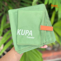 ราคา 1 ชุดได้ 2 ผืน ผ้าเช็ดตัวแห้งเร็ว เดินป่า Size L M ผ้าเช็ดตัวแห้งไว พกพา ผ้าเช็ดตัวไมโครไฟเบอร์ ผ้าเช็ดผมแห้งเร็ว ฟิตเนส Kupa Traveler (22726167355)