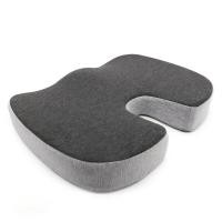 ราคา Ergonomics 7 เบาะรองนั่ง หมอนรองนั่ง เพื่อสุขภาพ ปรับกระดูกเชิงกราน ปรับสะโพกให้อยู่ตำแหน่งตรง นั่งหลังตรง นั่งทำงาน เบาะเจลเย็น (22843322260)