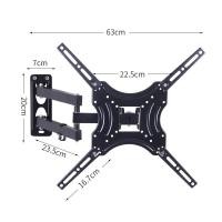 ราคา Universal Adjustable Telescopic TV Hanger Monitor Multifunctional Telescopic Swing TV Stand (22577075918)