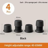 ราคา OATSBASF ปรับเฟอร์นิเจอร์ Risers Heavy Duty Bed Risers สําหรับหอพักโต๊ะโซฟาโซฟาด้านล่างความสูงแผ่นป้องกันพื้นอุปกรณ์สําหรับโต๊ะโซฟาเก้าอี้ (22530223762)