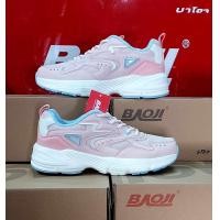 ราคา BAOJI รองเท้าผ้าใบผู้หญิงบาโอจิ รุ่น BJW 1000 สีชมพู ใส่ทำงานได้ (21601307337)