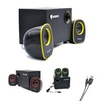 ราคา ลำโพง NUBWO USB Speaker 2 1 Mean Machine NS 030 (16933796968)