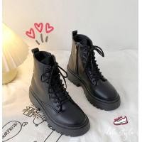 ราคา Idoli style รองเท้าบูทแนวเกาหลี รองเท้าหุ้มข้อ พร้อมส่งในไทย (12310170749)